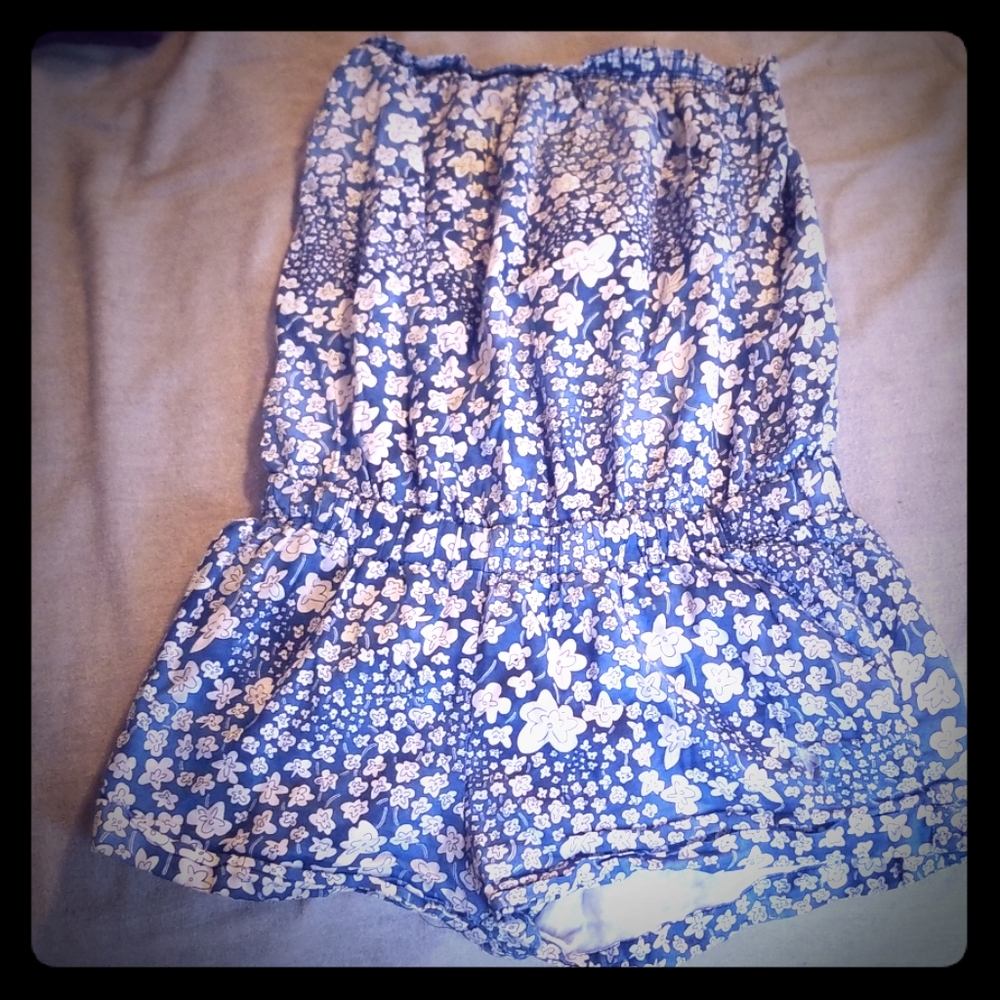 Strapless Hollister Romper